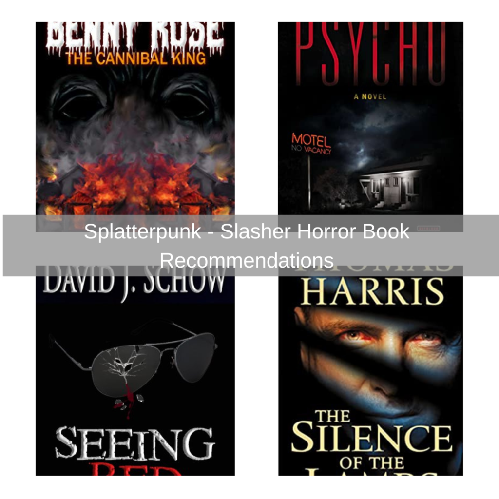 Splatterpunk and Slasher Horror Book Recommendations