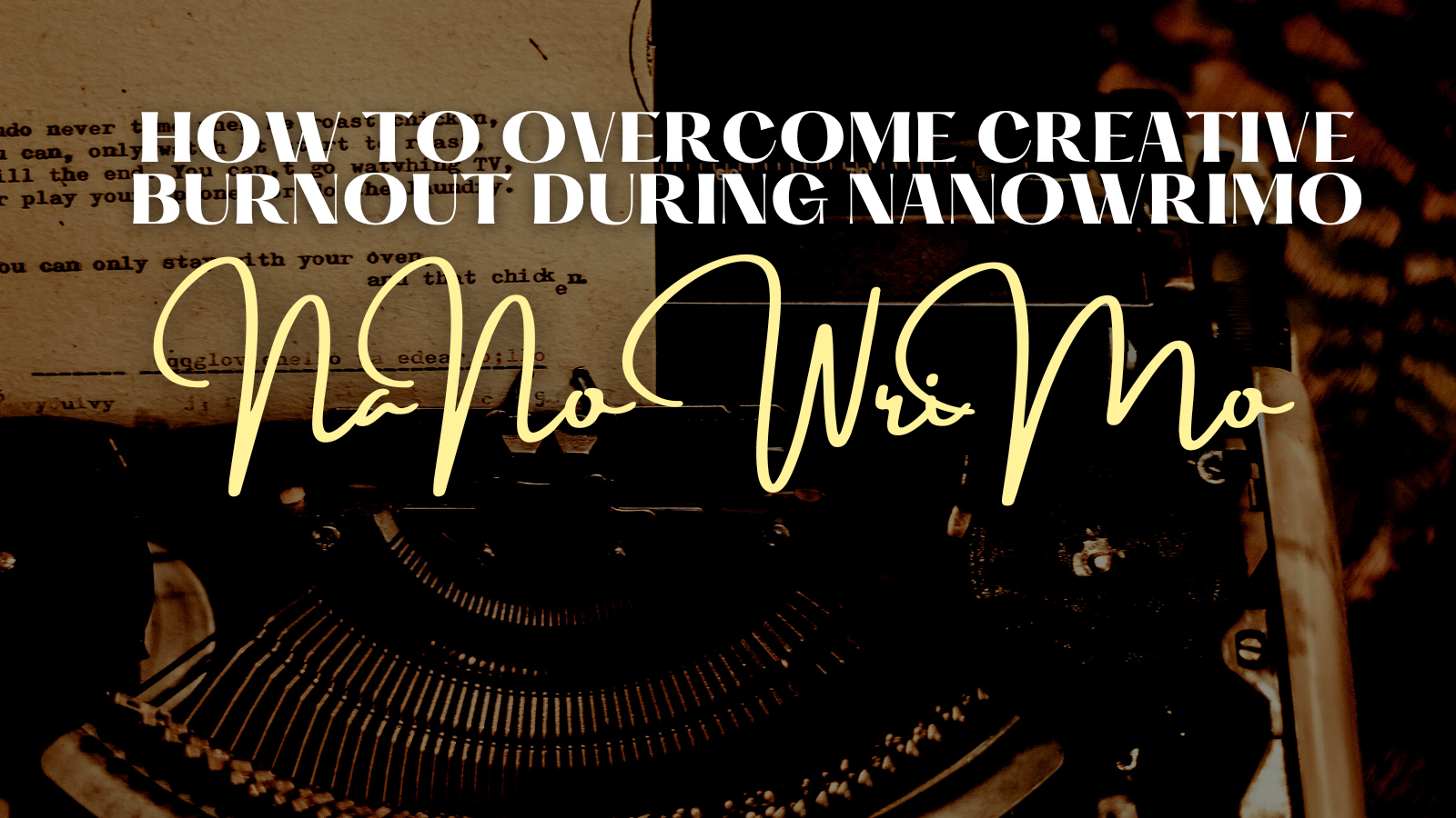 Featured Image for NaNoWriMo