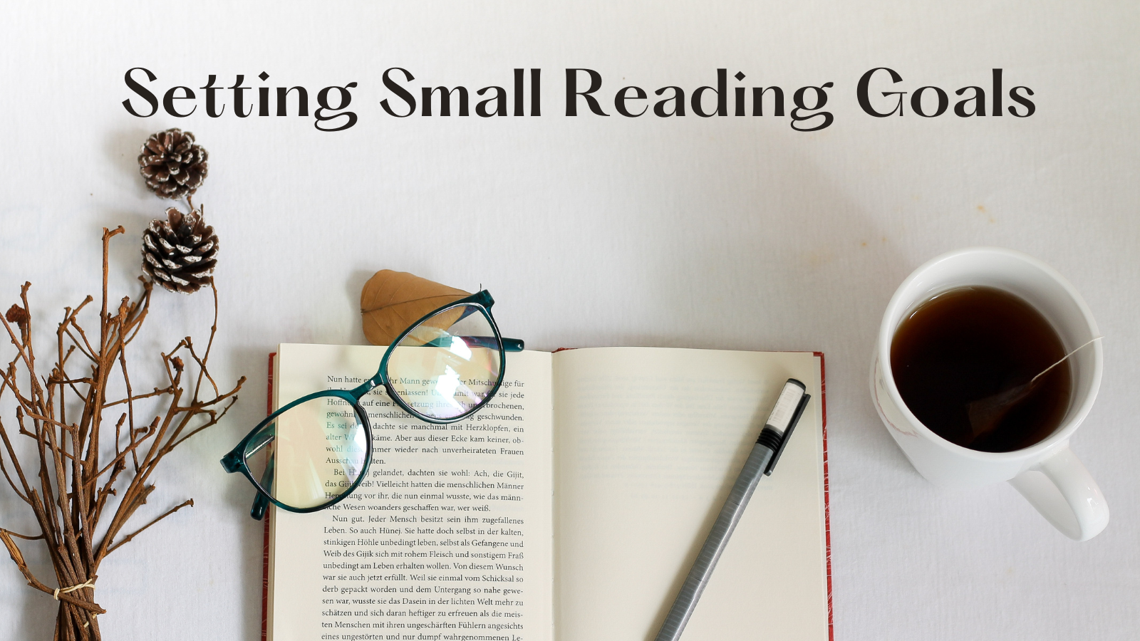 Setting Small Reading Goals