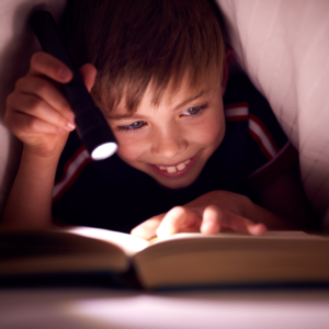 When I was a kid: Late Night Reading
