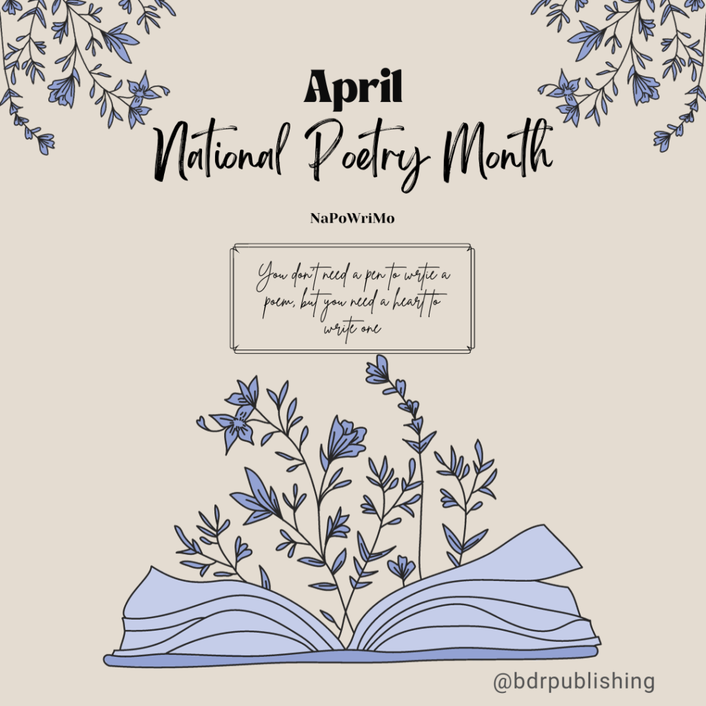April: National Poetry Month